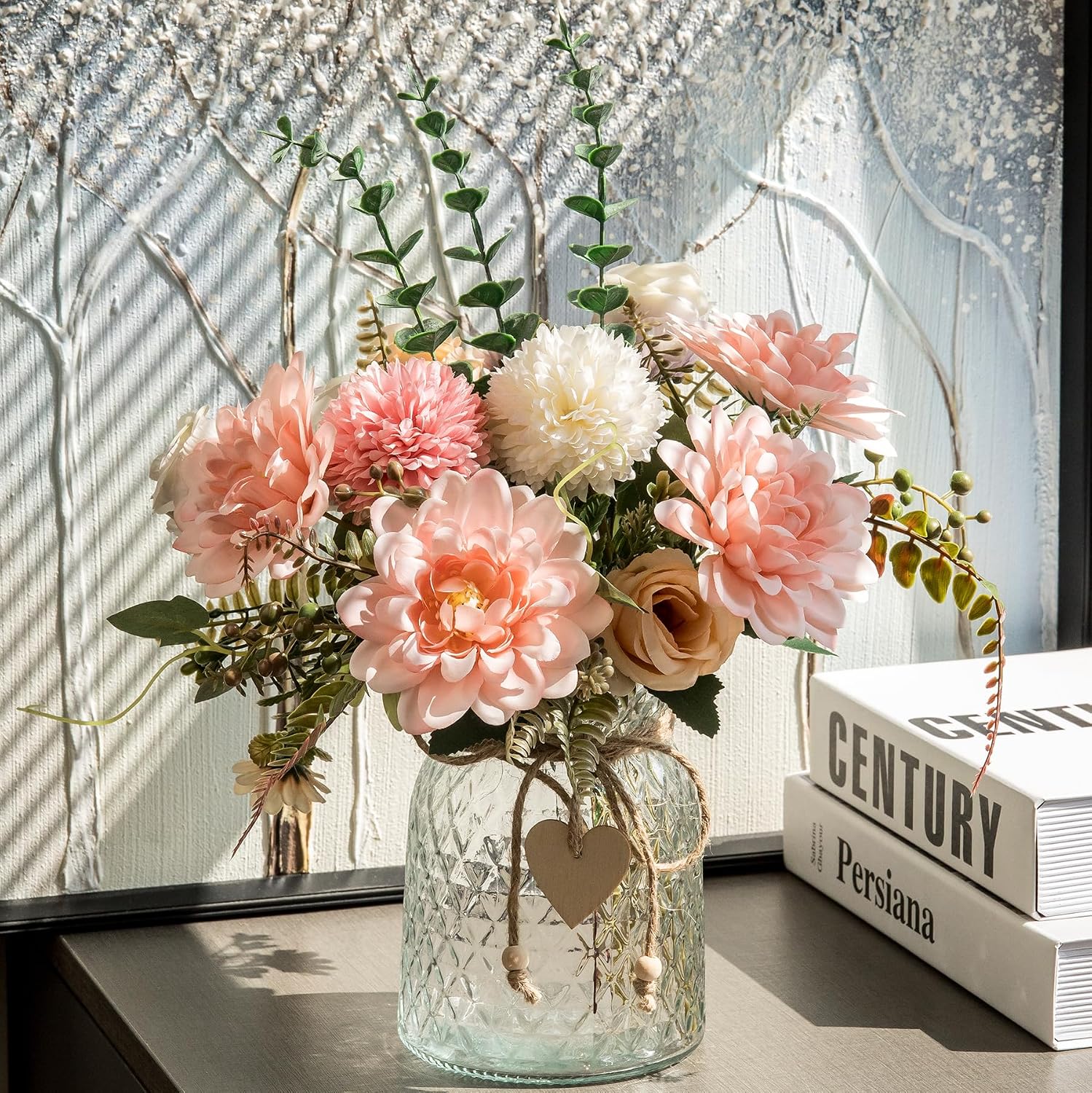 Faux Flowers When You Can't Have Real Ones: Desk, Hospital, and No-Window Spaces
