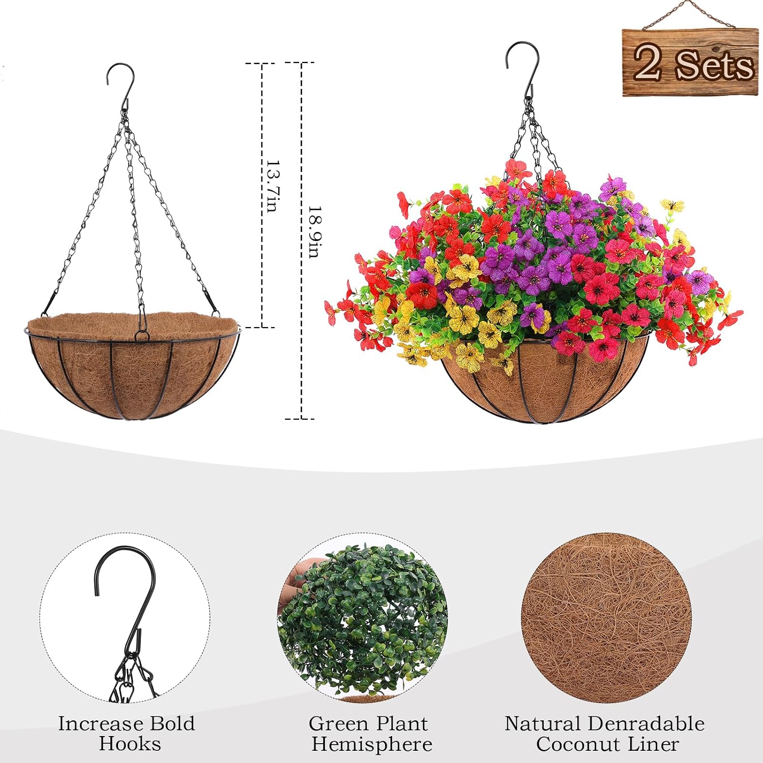 Artificial Hanging Baskets and Outdoor Planters: A Complete Setup Guide for Low-Maintenance Porches